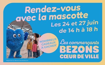 Une nouvelle mascotte arrive dans votre Cœur de Ville ! 🎉